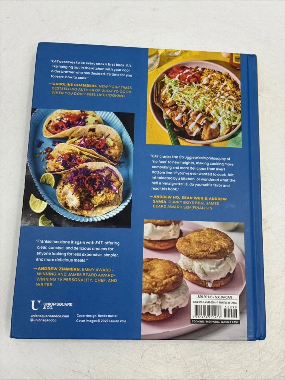 EAT Easy Affordable Tasty Frankie Celenza Cookbook 2025 Hardcover